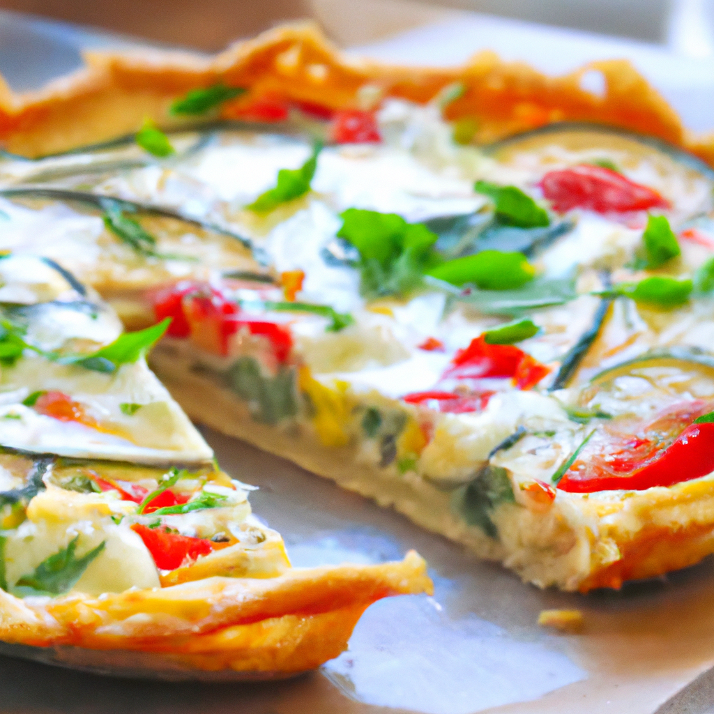 Savory Breakfast Tart – A Delicious Summer Recipe with Olive Oil and&nbsp;Eggs!
