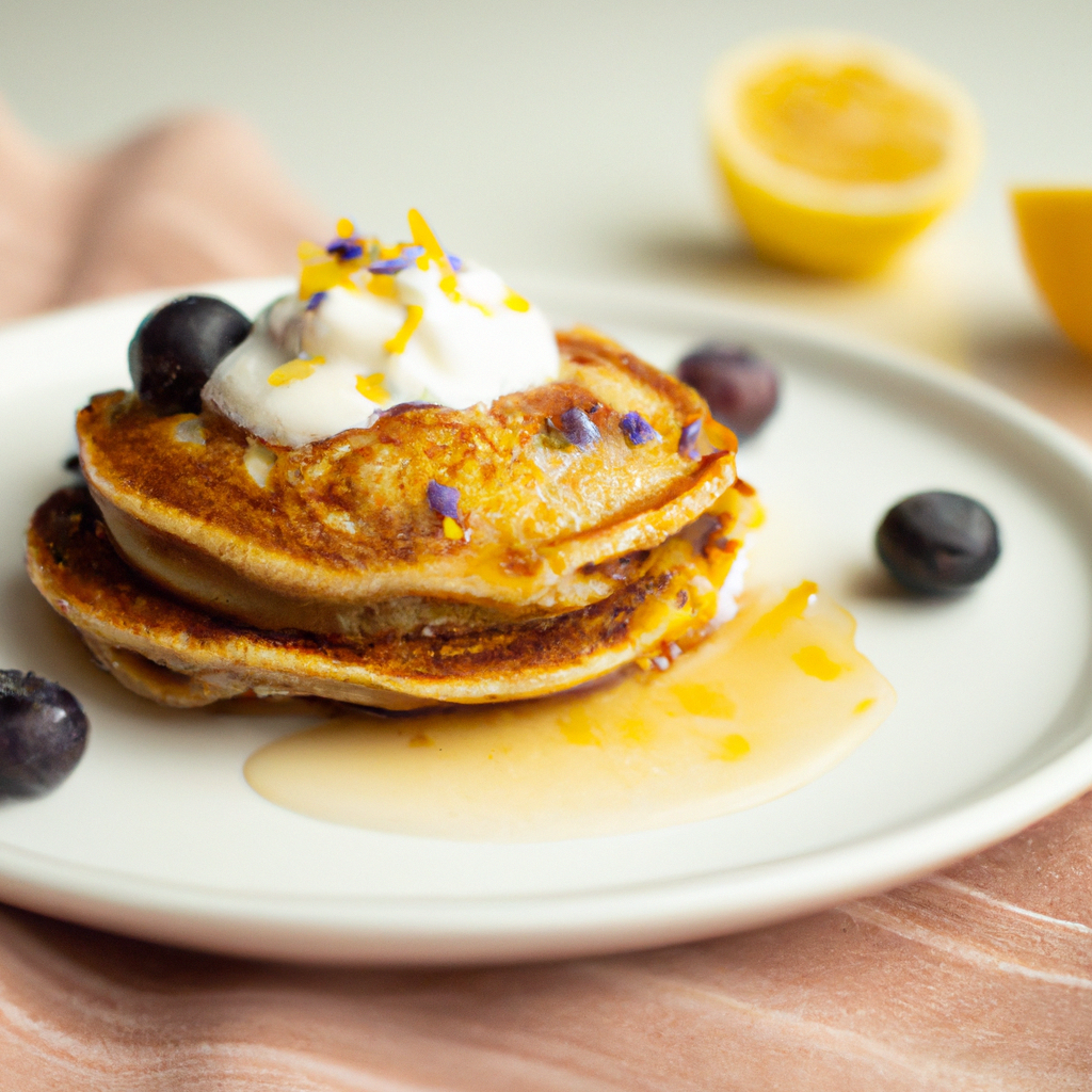 Fluffy Lemon-Blueberry Millet Pancakes: A Perfect Family Brunch Recipe for Spring&nbsp;Mornings